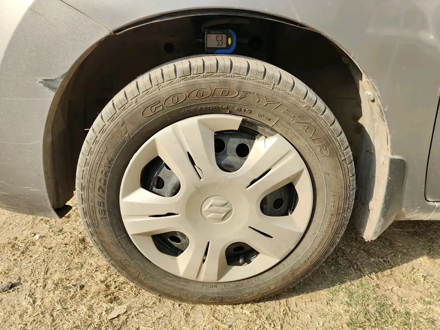 2016 Maruti Wagon R 1.0 VXI AMT, Petrol, Automatic, 34,637 km, tyre
