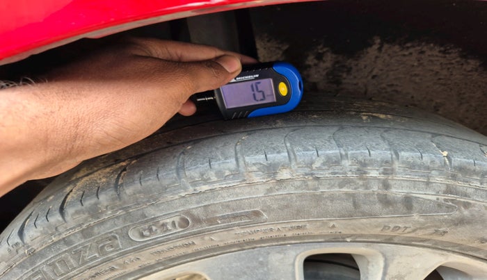 2017 Maruti Baleno ZETA CVT PETROL 1.2, Petrol, Automatic, 1,19,366 km, tyre