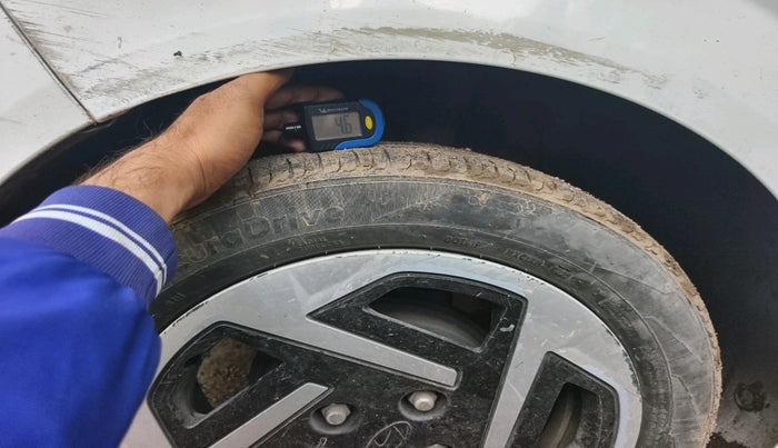 2023 Hyundai AURA S 1.2 CNG, Petrol, Manual, 93,677 km, tyre