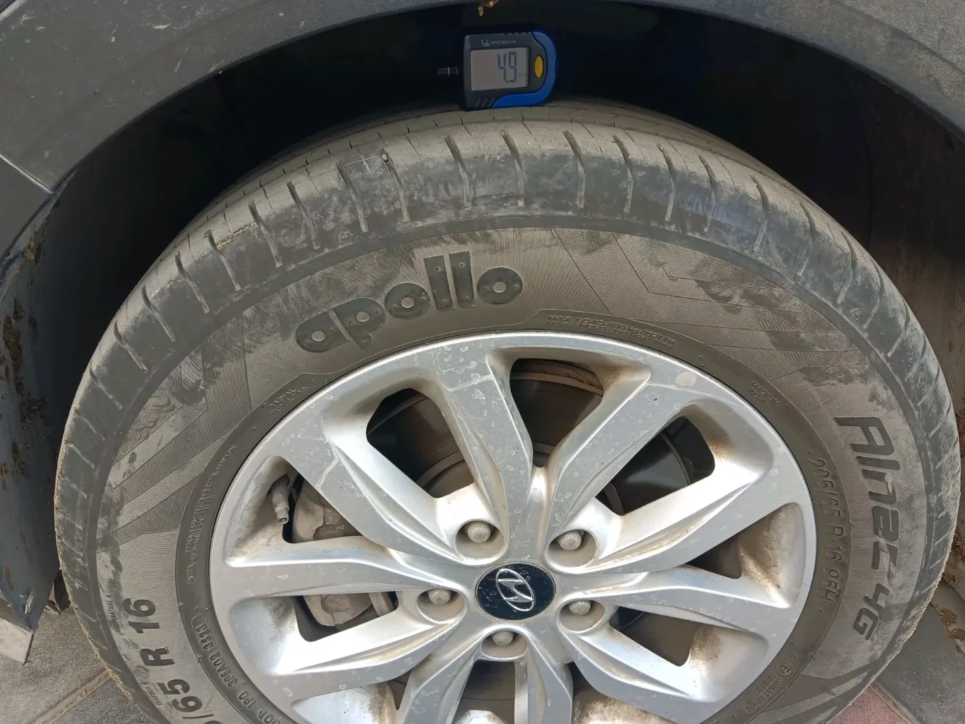 2019 Hyundai Creta SX 1.6 PETROL, Petrol, Manual, 87,994 km, tyre