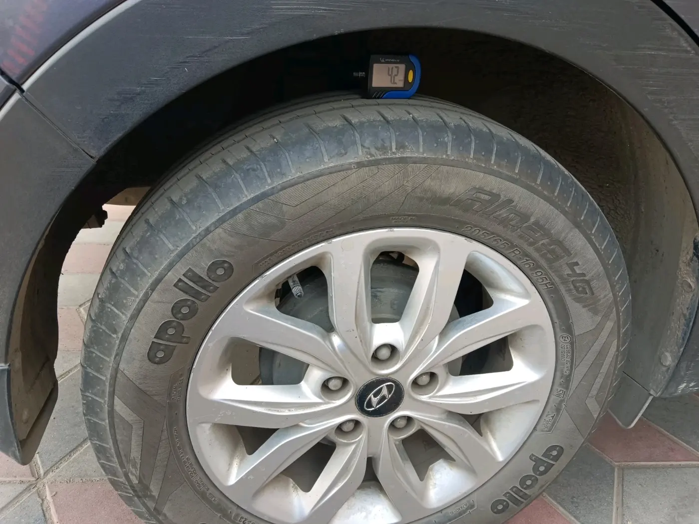 2019 Hyundai Creta SX 1.6 PETROL, Petrol, Manual, 87,994 km, tyre