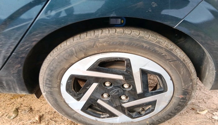 2023 Hyundai GRAND I10 NIOS SPORTZ AMT 1.2 KAPPA VTVT, Petrol, Automatic, 53,107 km, tyre