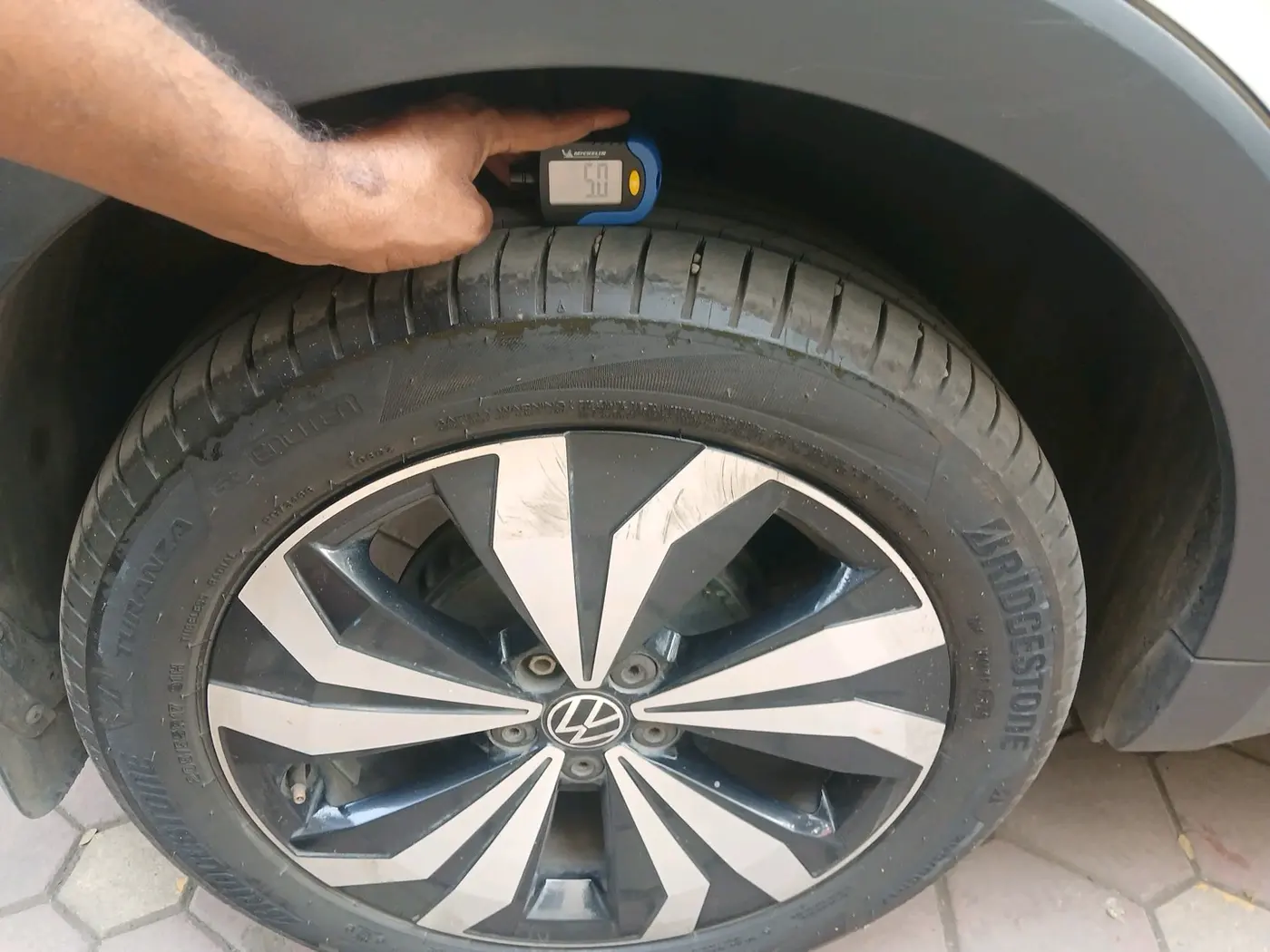 2023 Volkswagen TAIGUN GT PLUS 1.5 TSI DSG, Petrol, Automatic, 67,439 km, tyre