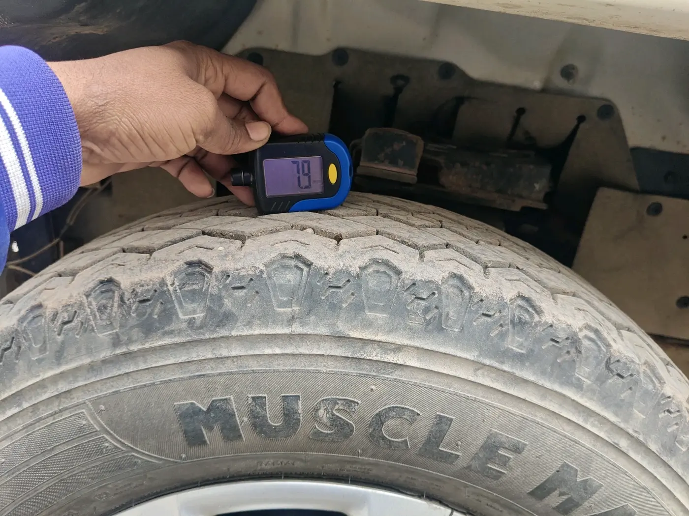 2019 Mahindra Bolero POWER PLUS SLX, Diesel, Manual, 64,867 km, tyre