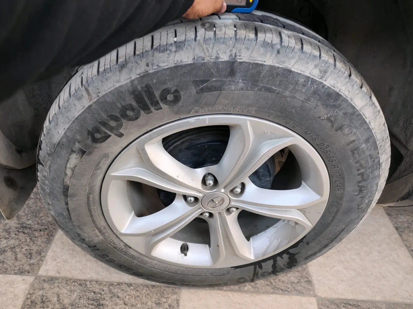 2022 Tata Harrier XT PLUS 2.0L KRYOTEC, Diesel, Manual, 32,390 km, tyre