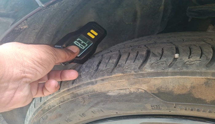 2023 Tata ALTROZ XZ PLUS I-TURBO PETROL DARK EDITION, Petrol, Manual, 7,717 km, tyre