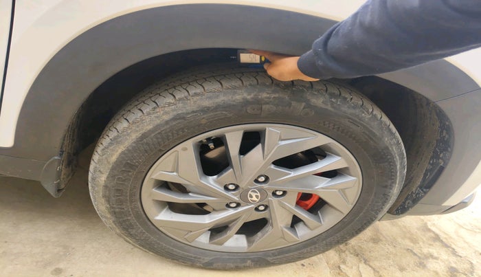 2020 Hyundai Creta SX (O) 1.4 TURBO DCT DUAL TONE, Petrol, Automatic, 78,921 km, tyre