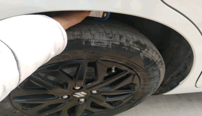 2025 Maruti Dzire ZXi CNG, Petrol, Manual, 29,439 km, tyre