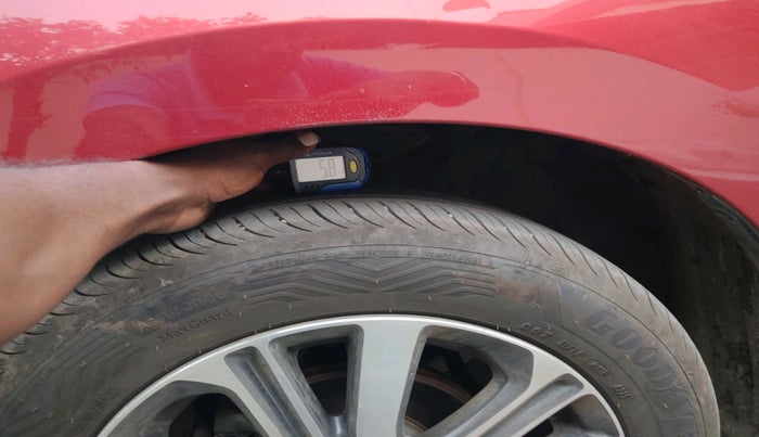 2021 Honda Amaze 1.2L I-VTEC VX CVT, Petrol, Automatic, 98,791 km, tyre