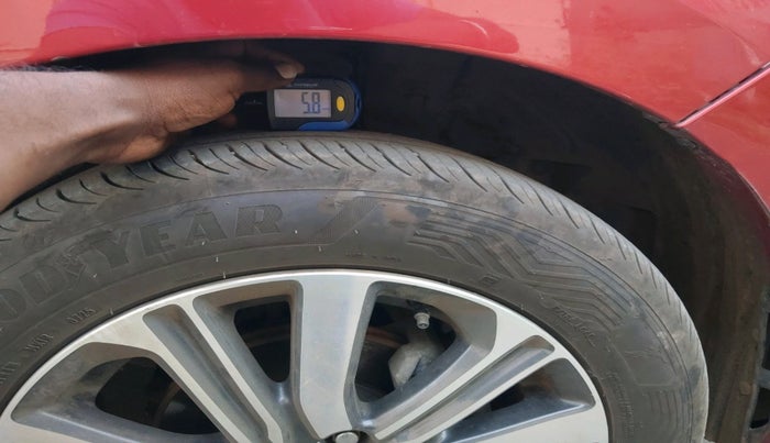 2021 Honda Amaze 1.2L I-VTEC VX CVT, Petrol, Automatic, 98,791 km, tyre