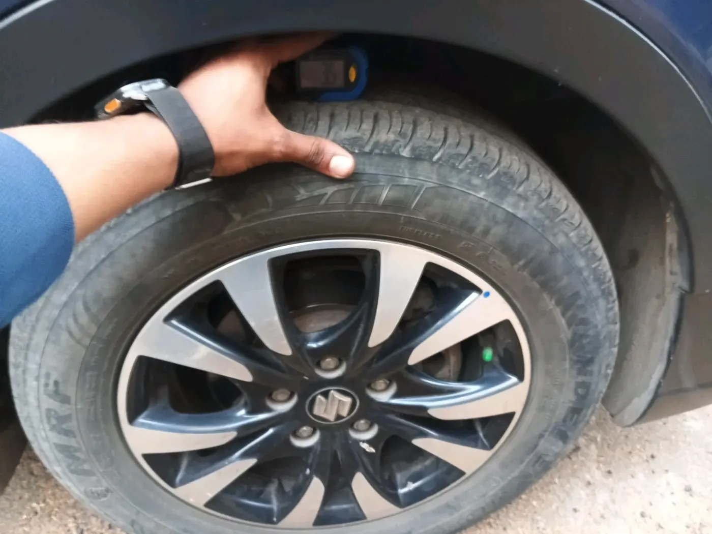 2020 Maruti S Cross ZETA 1.5, Petrol, Manual, 1,26,086 km, tyre