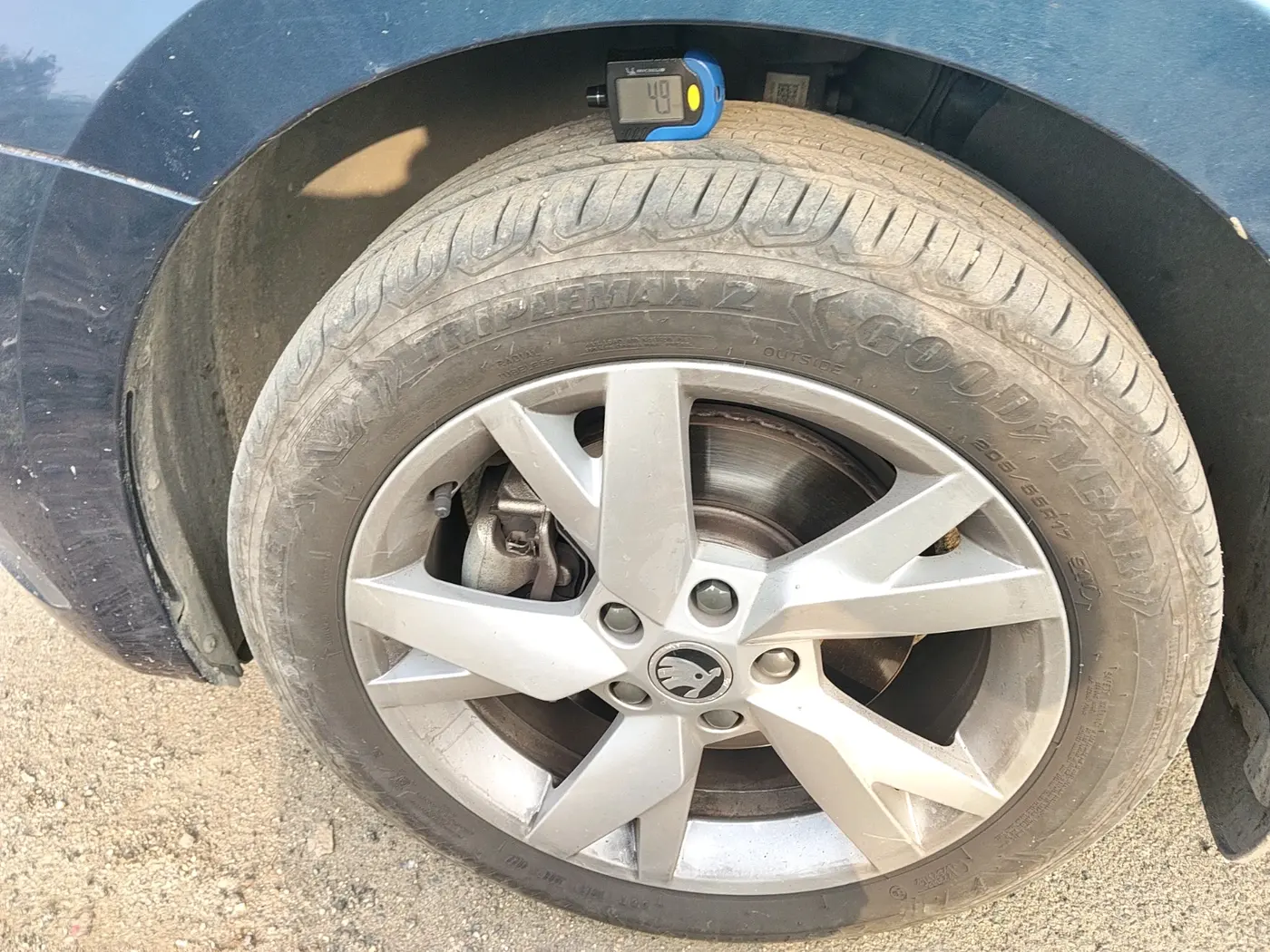 2023 Skoda Octavia STYLE 2.0, Petrol, Automatic, 22,128 km, tyre
