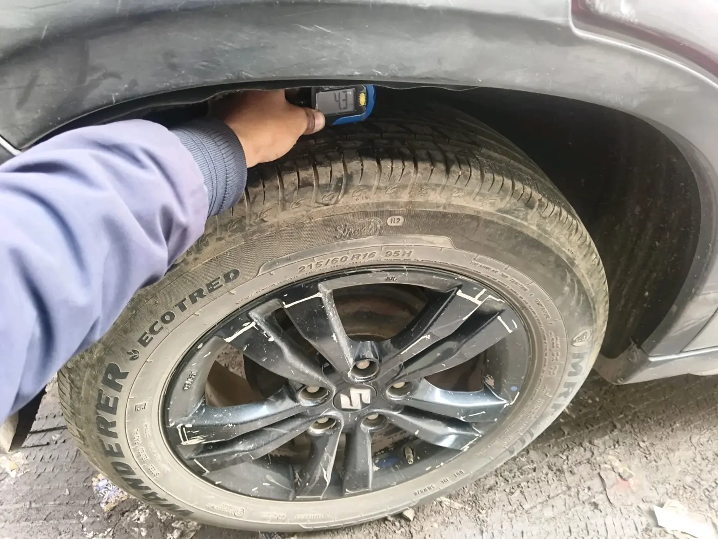 2019 Maruti Vitara Brezza ZDI PLUS DUAL TONE, Diesel, Manual, 80,642 km, tyre