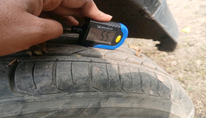 2014 Ford Ecosport TITANIUM 1.5L PETROL AT, Petrol, Automatic, 63,848 km, tyre