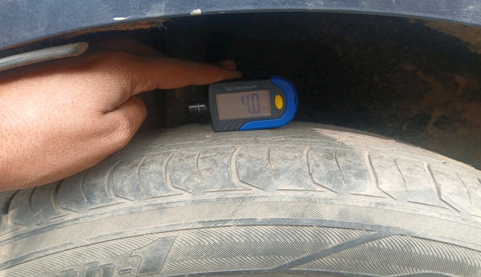 2014 Ford Ecosport TITANIUM 1.5L PETROL AT, Petrol, Automatic, 63,848 km, tyre