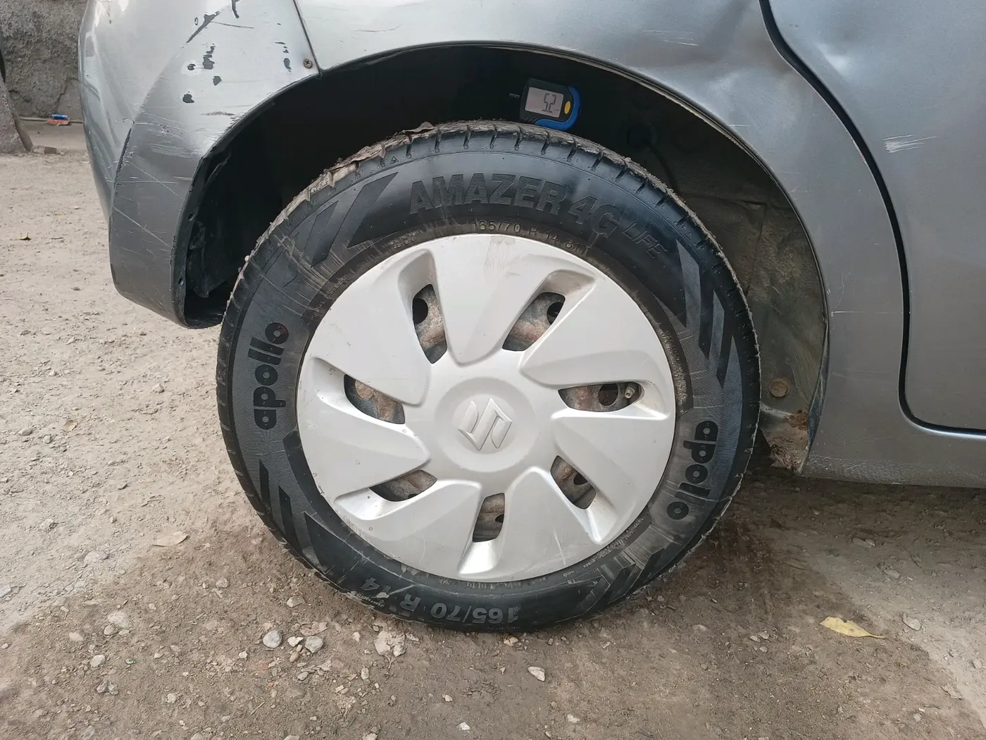 2021 Maruti Celerio VXI CNG, CNG, Manual, 78,957 km, tyre