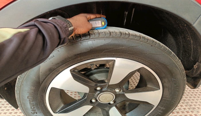 2017 Tata NEXON XZ PLUS DIESEL DUAL TONE, Diesel, Manual, 55,478 km, tyre