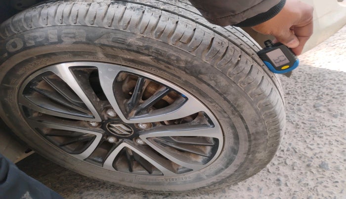 2023 Maruti Ertiga ZXI (O) CNG, Petrol, Manual, 40,860 km, tyre