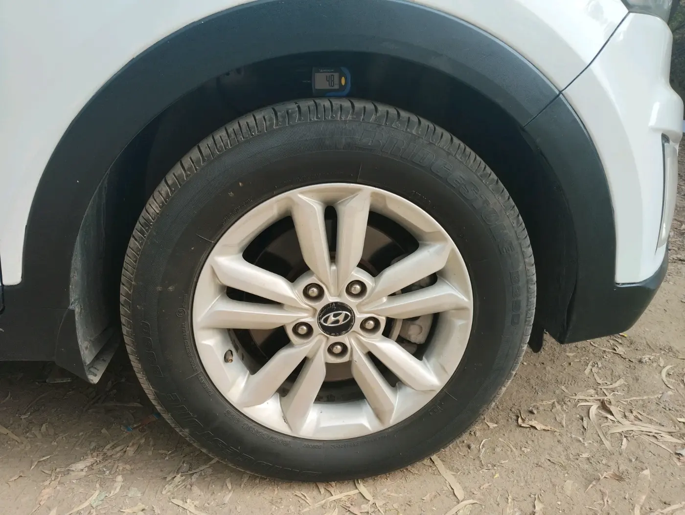 2018 Hyundai Creta SX PLUS 1.6 DIESEL, Diesel, Manual, 2,20,015 km, tyre