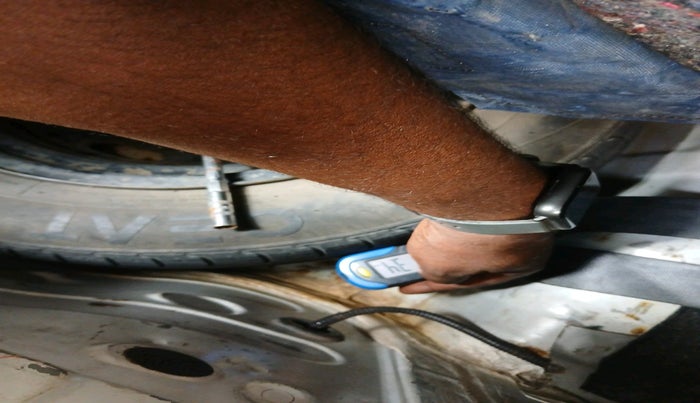 2018 Datsun Redi Go T(O) 1.0 AMT, Petrol, Automatic, 70,446 km, tyre