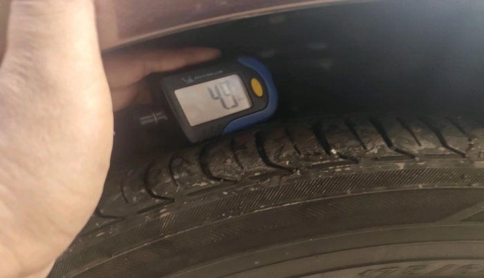 2020 Hyundai AURA S 1.2 AMT CRDI, Diesel, Automatic, 43,772 km, tyre