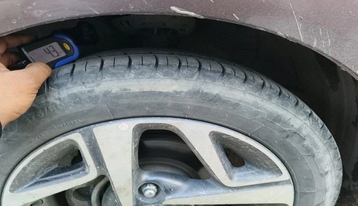 2020 Hyundai AURA SX 1.2, Petrol, Manual, 89,648 km, tyre