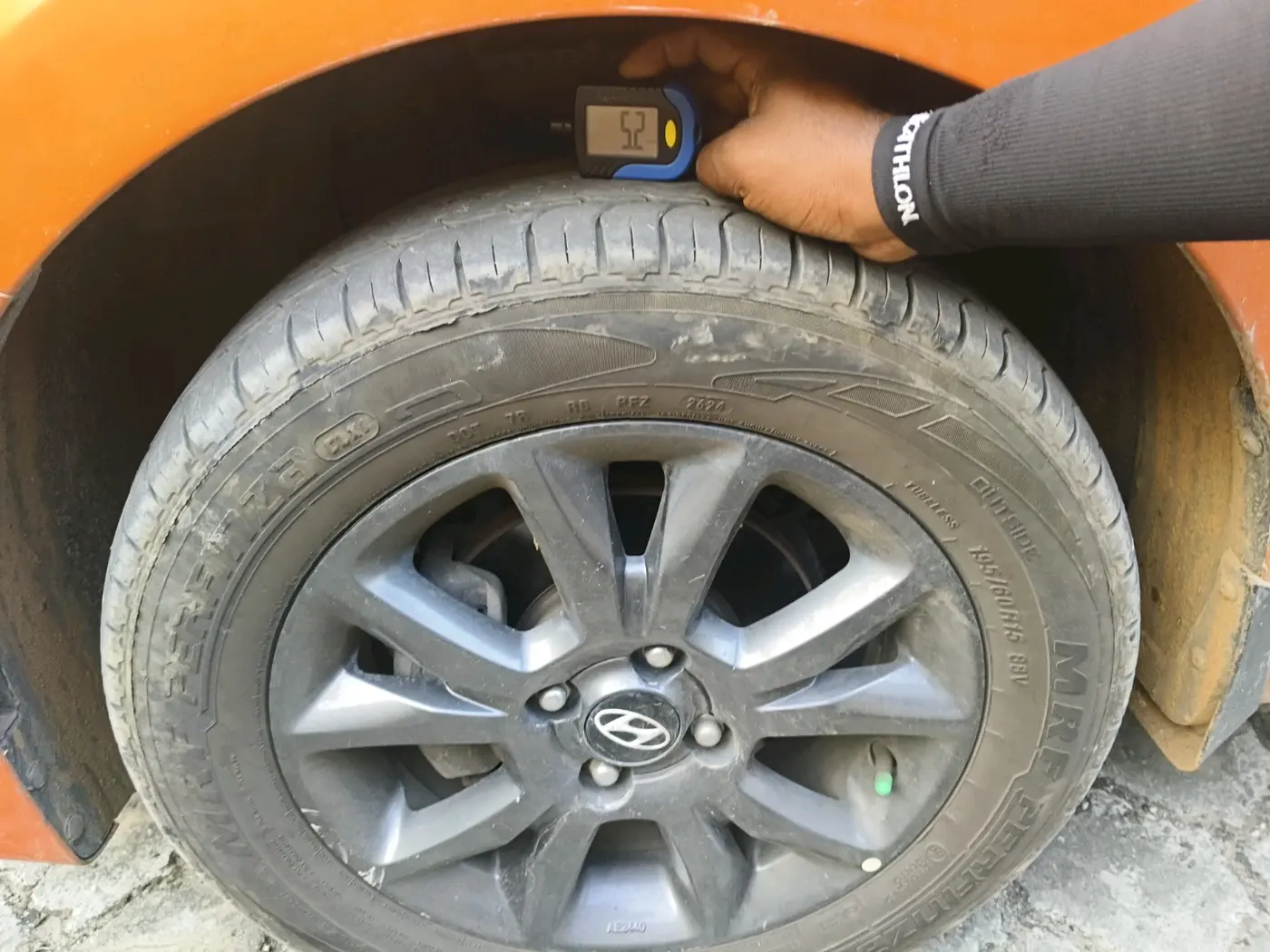 2019 Hyundai Elite i20 SPORTZ PLUS  1.2 CVT, Petrol, Automatic, 47,591 km, tyre