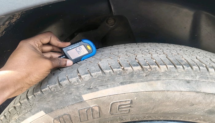 2021 Tata Harrier XZA PLUS 2.0L DARK EDITION, Diesel, Automatic, 1,20,774 km, tyre