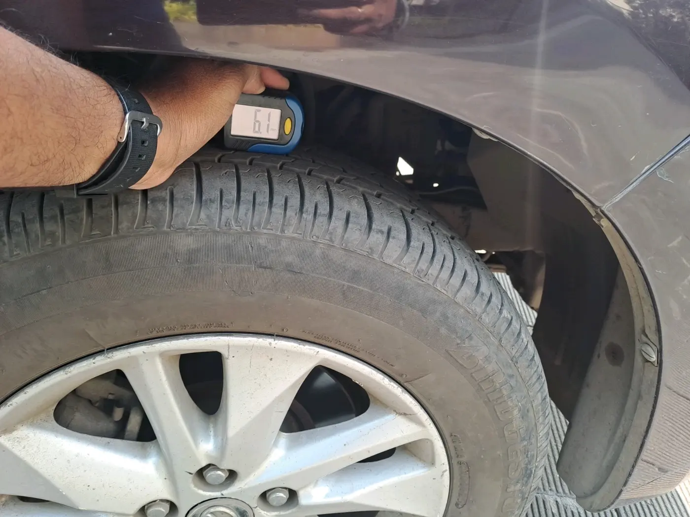 2018 Toyota Innova Crysta 2.8 GX AT 7 STR, Diesel, Automatic, 4,60,016 km, tyre