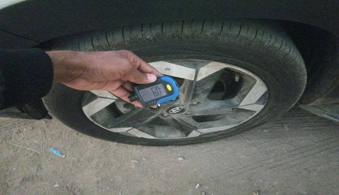 2021 Hyundai ALCAZAR PLATINUM 1.5 MT 7STR, Diesel, Manual, 1,13,505 km, tyre