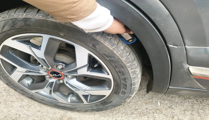 2021 KIA SELTOS X LINE 1.5 DIESEL AT, Diesel, Automatic, 65,291 km, tyre