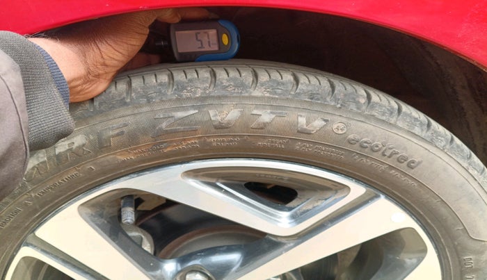 2021 Hyundai AURA SX 1.2, Petrol, Manual, 11,509 km, tyre