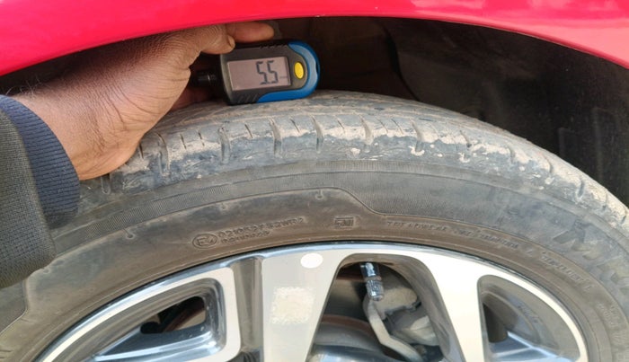 2021 Hyundai AURA SX 1.2, Petrol, Manual, 11,509 km, tyre