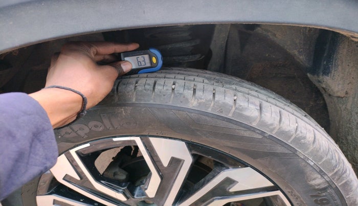 2021 Renault Kiger RXZ MT, Petrol, Manual, 1,61,090 km, tyre