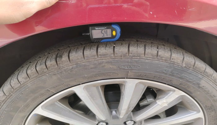 2023 Maruti Ciaz ALPHA AT 1.5 SHVS DUAL TONE  PETROL, Petrol, Automatic, 15,454 km, tyre