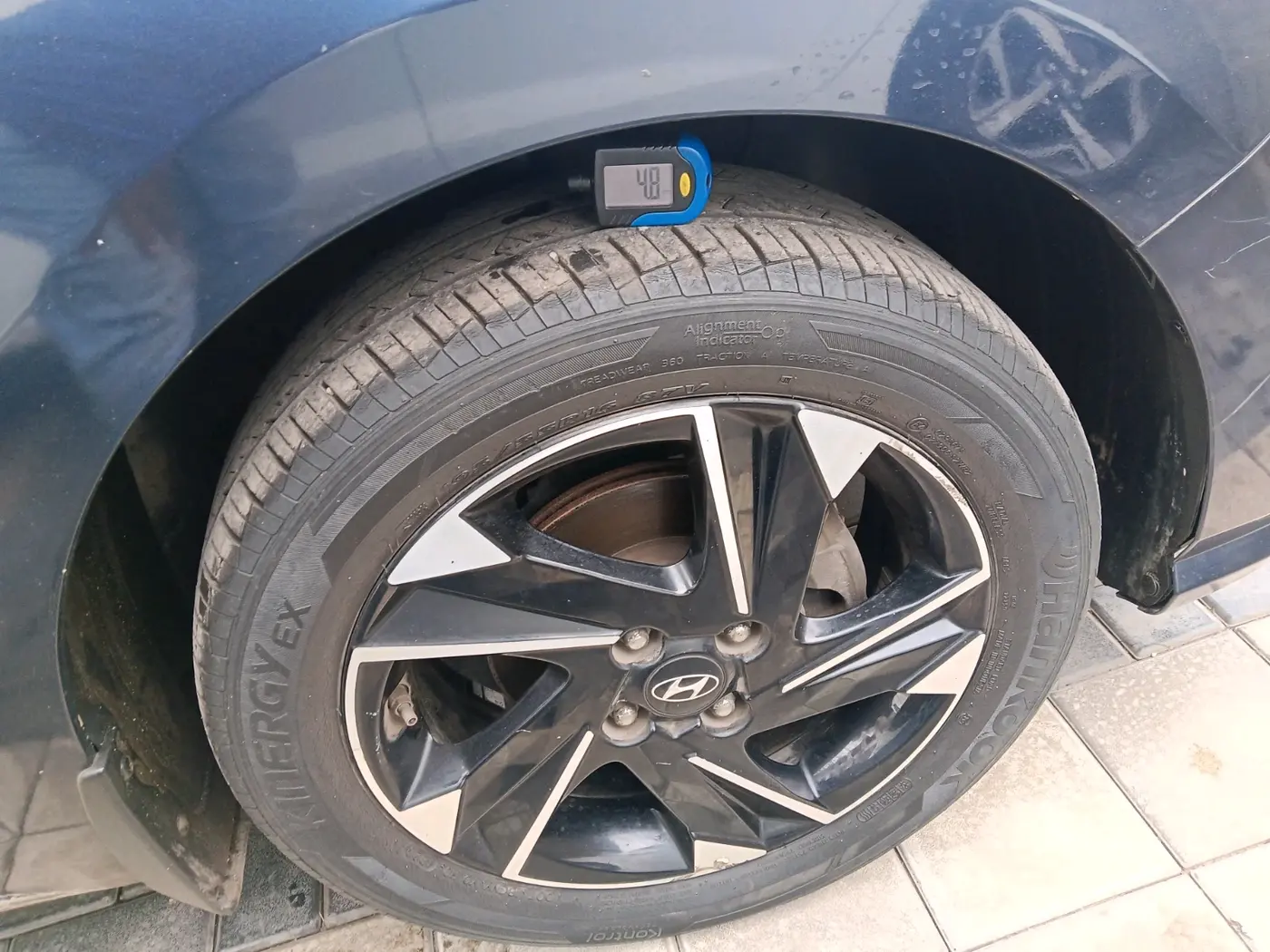 2020 Hyundai Verna SX (O)1.5 VTVT, Petrol, Manual, 75,193 km, tyre