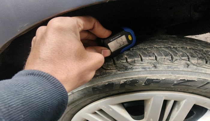 2011 Hyundai Santro Xing GLS, Petrol, Manual, 55,459 km, tyre