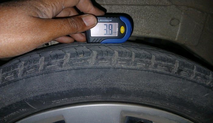 2017 Maruti Alto K10 VXI, Petrol, Manual, 69,695 km, tyre