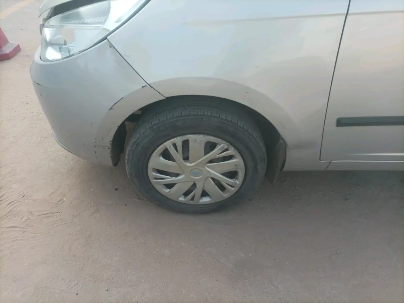 2011 Tata Indica Vista TERRA QUADRAJET, Diesel, Manual, 48,647 km, tyre