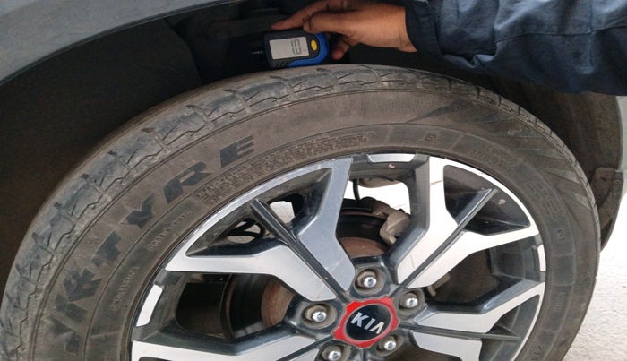 2021 KIA SELTOS GTX PLUS AT 1.5 DIESEL, Diesel, Automatic, 1,61,187 km, tyre