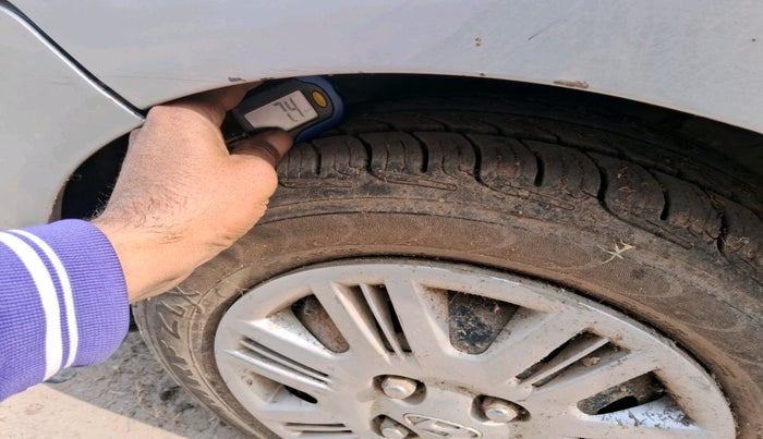 2011 Hyundai Santro Xing GLS, Petrol, Manual, 67,383 km, tyre