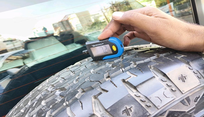 2024 Mahindra Thar Roxx AX7 L Diesel AT 4WD, Diesel, Automatic, 42,510 km, tyre