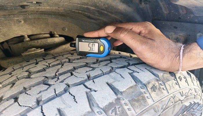 2024 Mahindra Thar Roxx AX7 L Diesel AT 4WD, Diesel, Automatic, 42,510 km, tyre