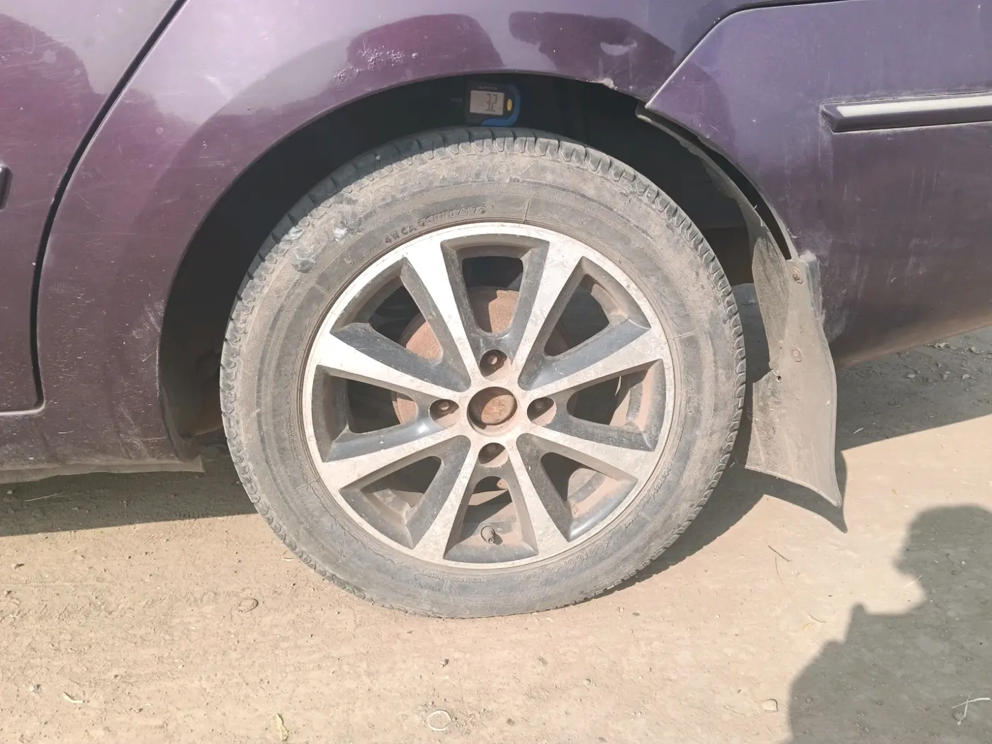 2011 Tata Manza ELAN QUADRAJET, Diesel, Manual, 1,83,741 km, tyre