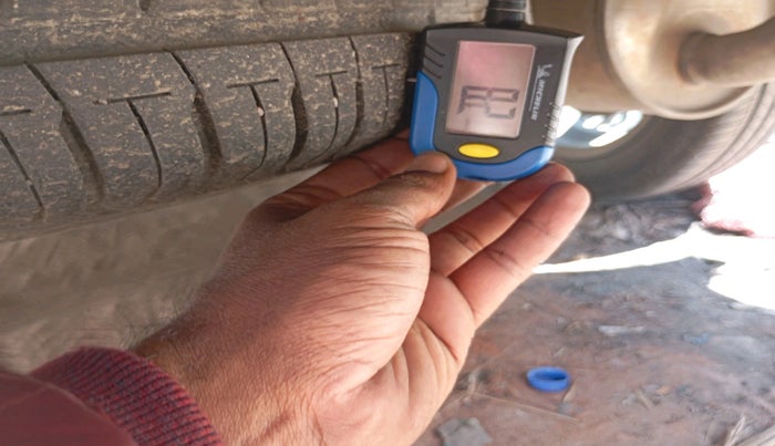 2020 Maruti XL6 ZETA AT, Petrol, Automatic, 76,383 km, tyre