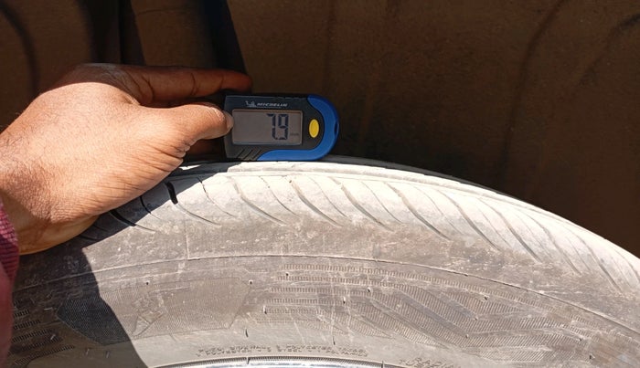 2020 Maruti XL6 ZETA AT, Petrol, Automatic, 76,383 km, tyre