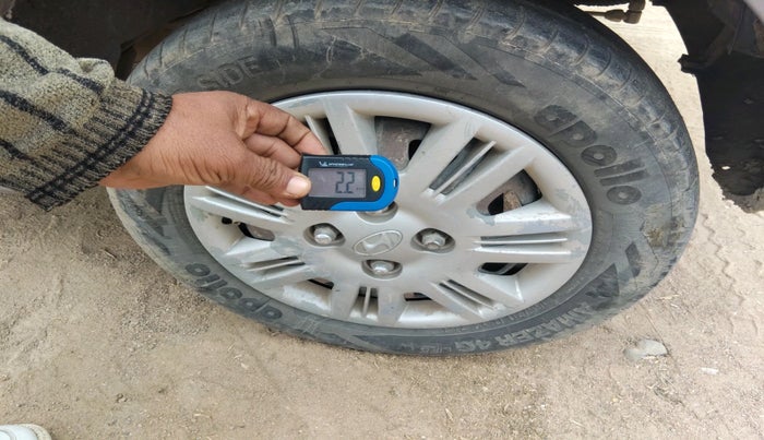 2013 Hyundai Santro Xing GLS LPG, Petrol, Manual, 51,498 km, tyre