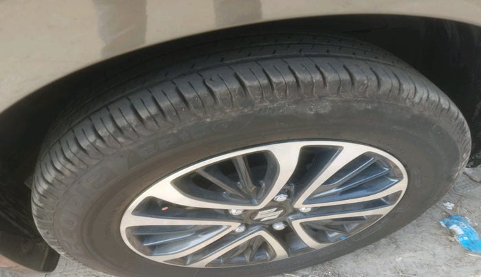 2023 Maruti Ertiga ZXI+ SHVS, Petrol, Manual, 6,641 km, tyre