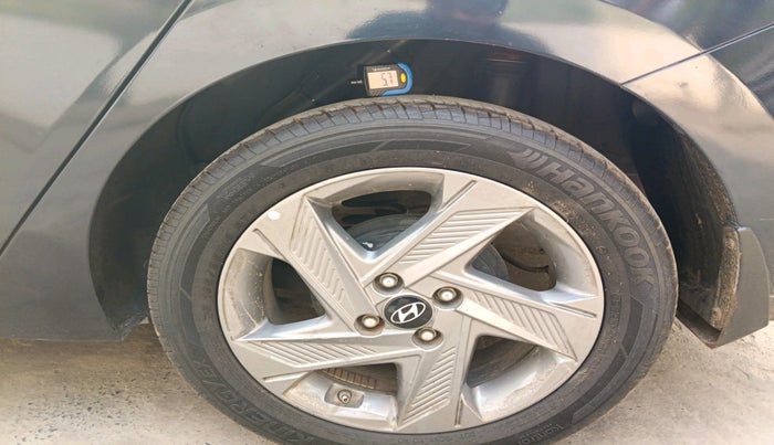 2021 Hyundai Verna SX (O) 1.5 VTVT IVT, Petrol, Automatic, 51,169 km, tyre