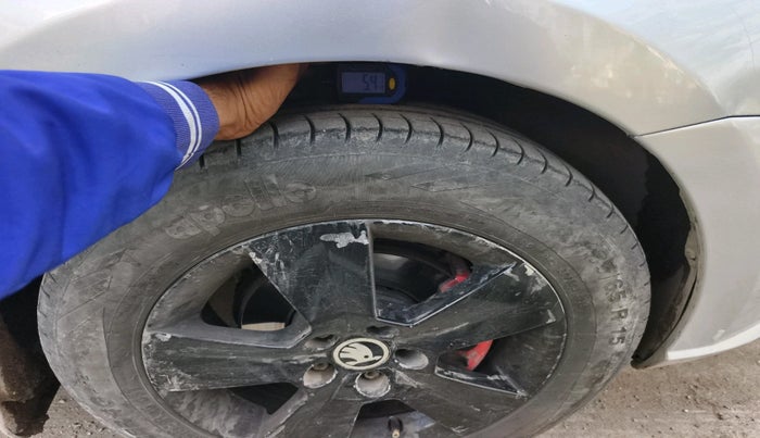 2017 Skoda Rapid STYLE 1.5 TDI, Diesel, Manual, 1,00,376 km, tyre